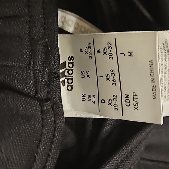 Adidas Black Running Pants Size XS - Picture 5 of 7